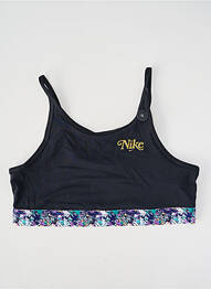 Sutien elasticitate negru NIKE fată