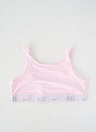 Sutien elasticitate roz NIKE fată