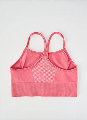 Sutien elasticitate roz NIKE fată