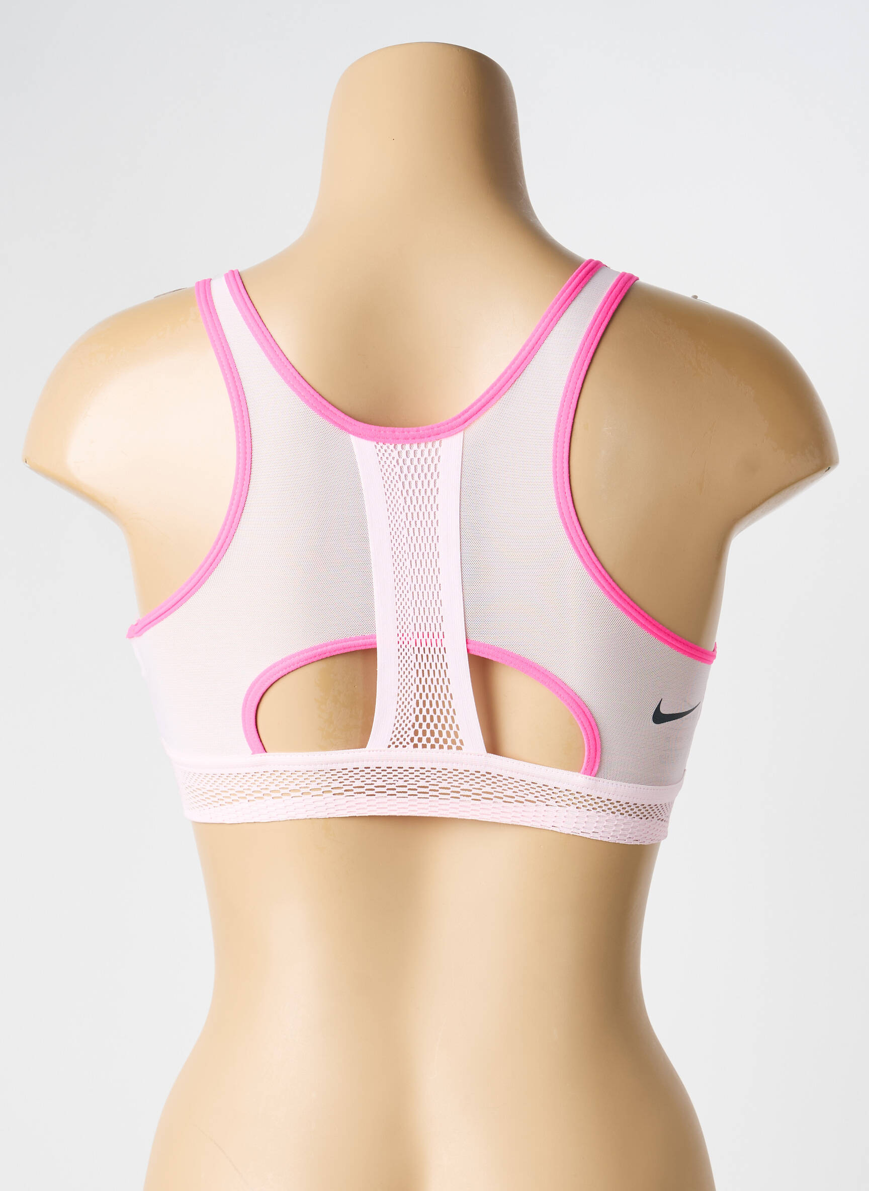 Sutien fără armatură sutiene roz NIKE femeie