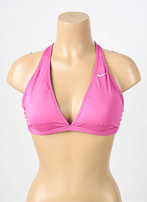 Sutien de costum de baie elasticitate sutien cu susținere înaltă și burete detașabil roz NIKE femeie