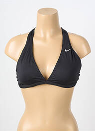 Sutien de costum de baie elasticitate sutien cu susținere înaltă și burete detașabil negru NIKE femeie