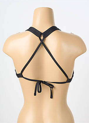 Sutien de costum de baie elasticitate sutien cu susținere înaltă și burete detașabil negru NIKE femeie