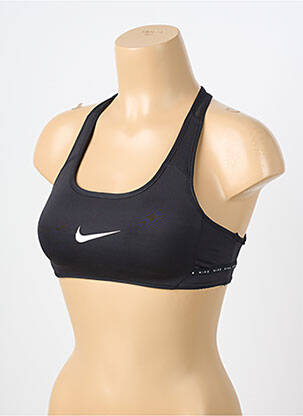 Sutien fără armatură sutiene negru NIKE femeie