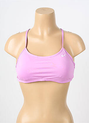 Sutien fără armatură sutiene roz NIKE femeie