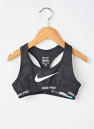 Sutien fără armatură sutiene negru NIKE femeie