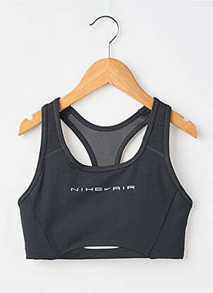 Sutien fără armatură sutiene negru NIKE femeie