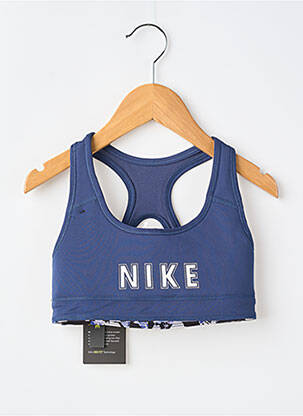 Sutien sport multisport albastru NIKE fată