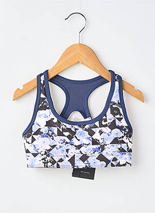 Sutien elasticitate albastru NIKE fată