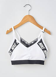 Sutien fără armatură sutiene alb NIKE femeie