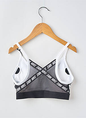 Sutien fără armatură sutiene alb NIKE femeie