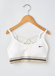 Sutien fără armatură sutiene bej NIKE femeie