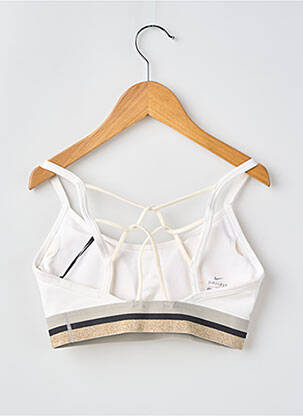 Sutien fără armatură sutiene bej NIKE femeie