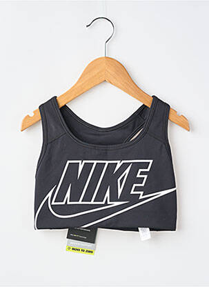 Sutien fără armatură sutiene negru NIKE femeie
