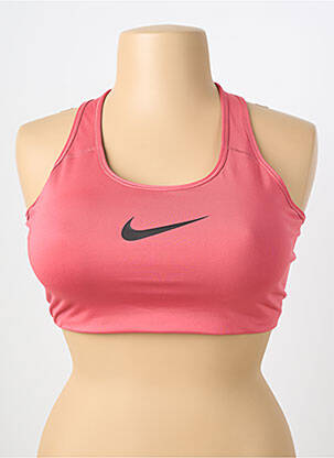 Sutien fără armatură sutiene roz NIKE femeie
