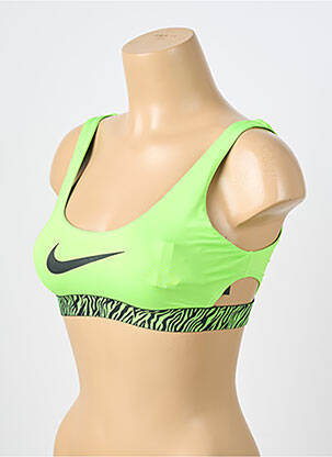 Sutien fără armatură sutiene verde NIKE femeie