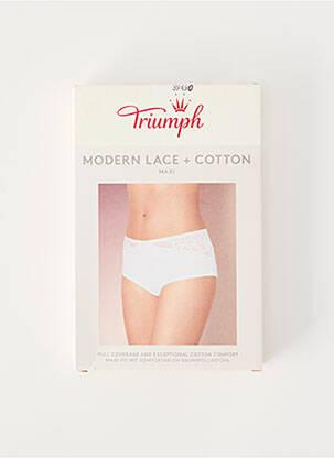 Shorty elasticitate alb TRIUMPH femeie