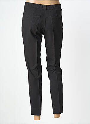Pantalon 7/8 elasticitate mărime normală negru TELMAIL femeie