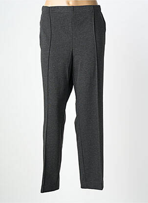 Pantalon slim talie elastică mărime normală gri TELMAIL femeie