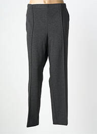 Pantalon slim talie elastică mărime normală gri TELMAIL femeie