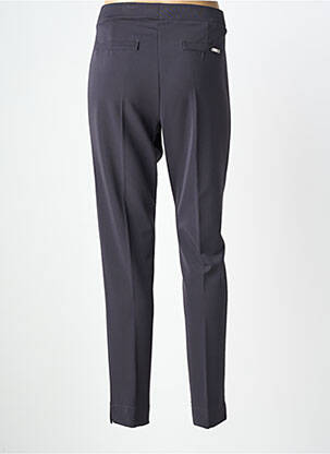 Pantalon slim talie elastică mărime normală gri QUATRE VINGT JOURS femeie