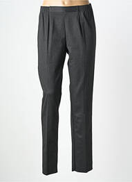 Pantalon slim talie elastică mărime normală gri GEVANA femeie