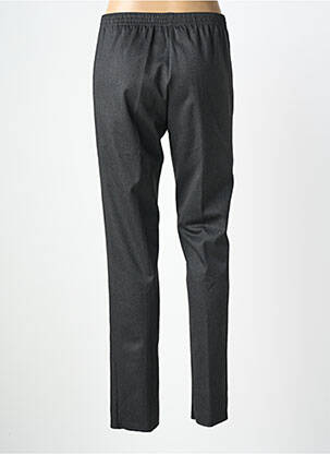 Pantalon slim talie elastică mărime normală gri GEVANA femeie