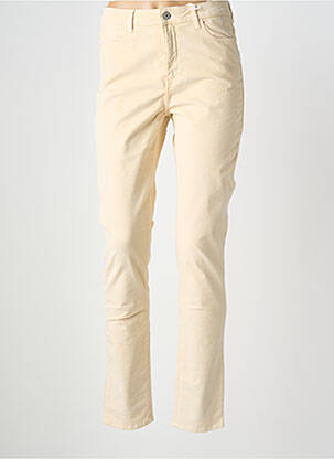 Pantalon slim elasticitate mărime normală bej KANOPE femeie