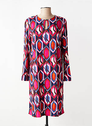 Rochie scurtă mâneci lungi mâneci lungi roz GEVANA femeie
