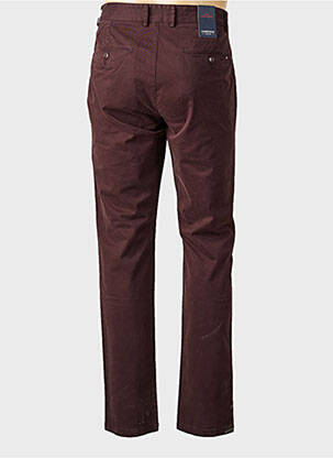 Pantalon chino elasticitate mărime normală maro CAMBRIDGE bărbat