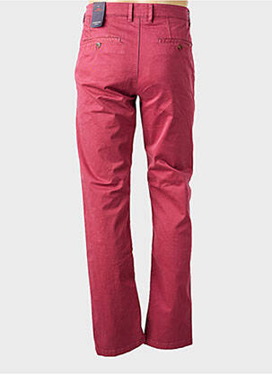 Pantalon chino elasticitate mărime normală roșu CAMBRIDGE bărbat