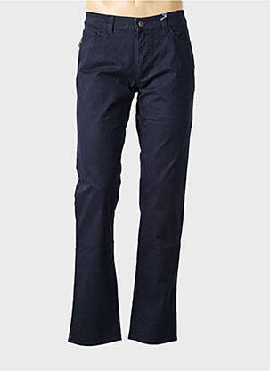 Pantalon drept elasticitate mărime normală albastru HATTRIC bărbat