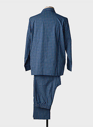 Pijama mâneci lungi albastru EMINENCE bărbat