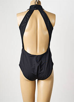 Body guler rotund fără mâneci negru NIKE femeie