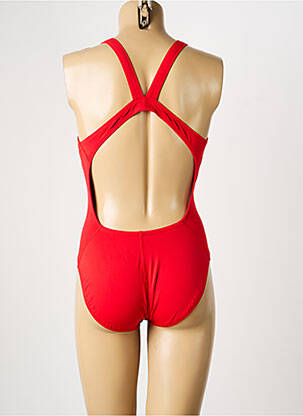 Costum de baie dintr-o singură piesă top sutien tip racerback top sutien tip racerback roșu NIKE femeie