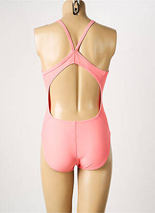 Costum de baie dintr-o singură piesă top sutien tip racerback top sutien tip racerback roz NIKE femeie