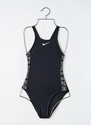 Costum de baie dintr-o singură piesă top sutien tip racerback top sutien tip racerback negru NIKE femeie