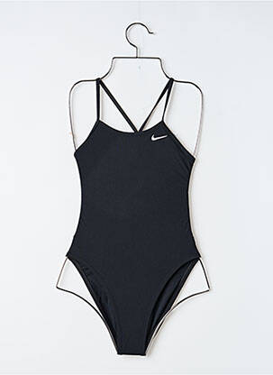 Costum de baie dintr-o singură piesă top sutien tip racerback top sutien tip racerback negru NIKE femeie