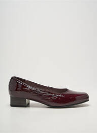 Pantofi cu toc țesătură lăcuită toc plat până la 3 cm violet JMG HOUCKE femeie