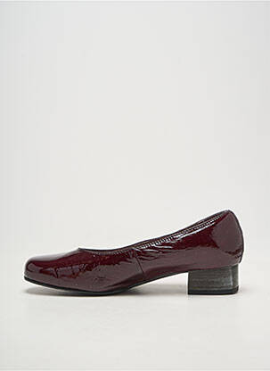 Pantofi cu toc țesătură lăcuită toc plat până la 3 cm violet JMG HOUCKE femeie