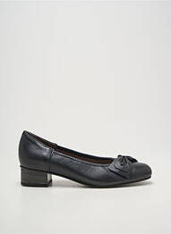 Pantofi cu toc țesătură satinată toc plat până la 3 cm negru JMG HOUCKE femeie