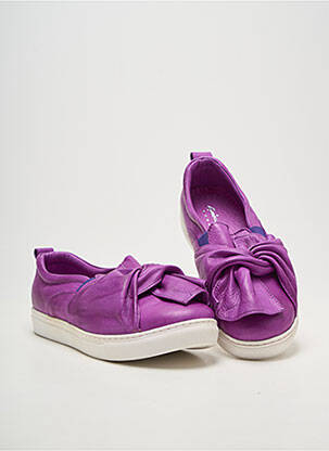 Slip-on-uri  toc plat până la 3 cm violet ANDREA CONTI femeie