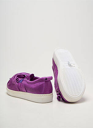 Slip-on-uri  toc plat până la 3 cm violet ANDREA CONTI femeie