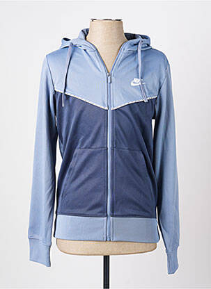 Jachete casual glugă albastru NIKE bărbat