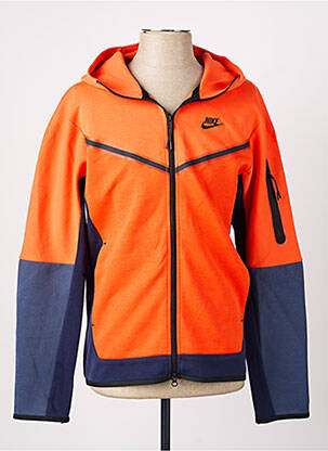 Jachete casual croială dreaptă portocalie NIKE bărbat