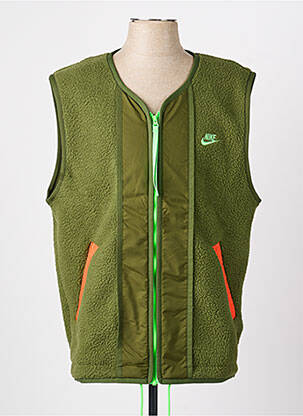 Vestă fără mâneci fără mâneci verde NIKE bărbat