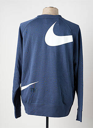 Hanorac elasticitate mâneci lungi albastru NIKE bărbat