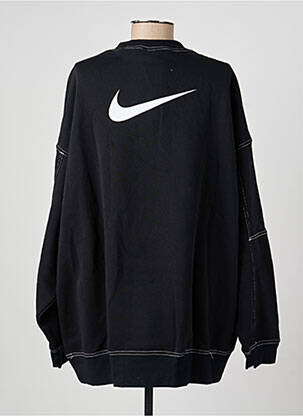 Hanorac broderie mâneci lungi negru NIKE femeie