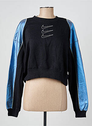 Hanorac elasticitate mâneci lungi albastru NIKE femeie