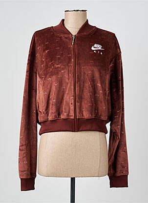 Jachete casual buzunare maro NIKE femeie